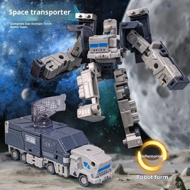  Transforming Robot Space Shuttle Six In One Mecha Model -  ToylandEU™