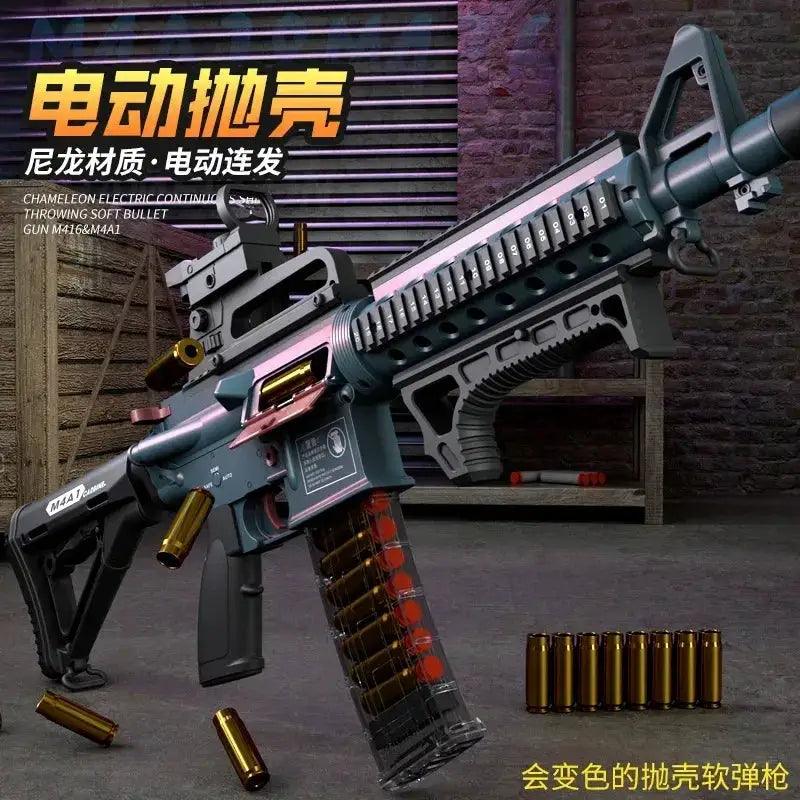 Electric Auto Firing Soft Bullet Toy Rifle M4A1 Pro -  ToylandEU™