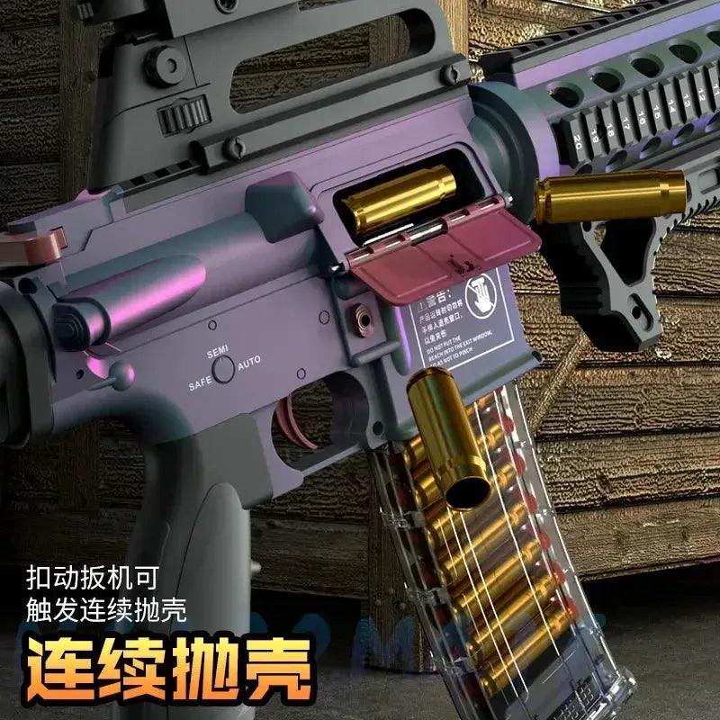  Electric Auto Firing Soft Bullet Toy Rifle M4A1 Pro -  ToylandEU™