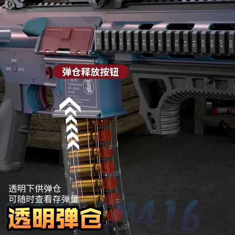  Electric Auto Firing Soft Bullet Toy Rifle M4A1 Pro -  ToylandEU™