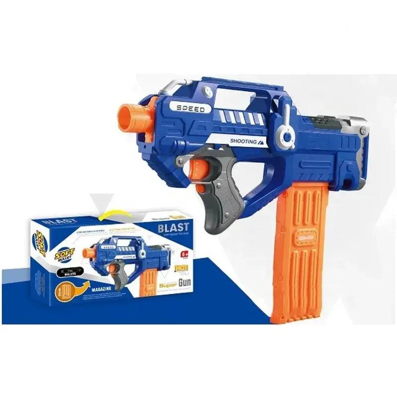  Electric Soft Bullet Nerf Blaster Gun For Kids Safe Fun -  ToylandEU™