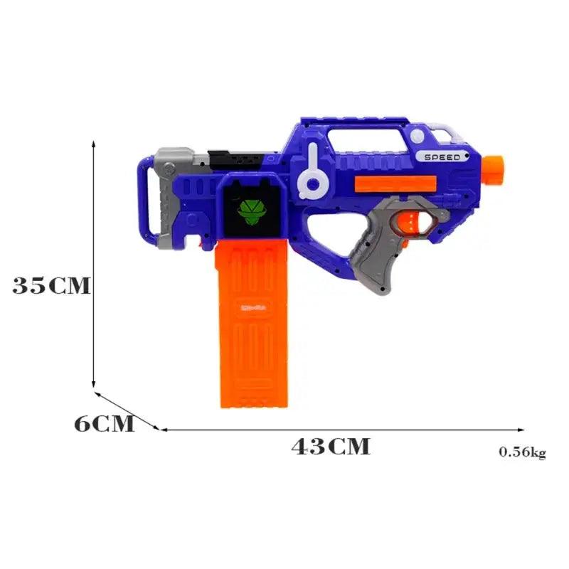  Electric Soft Bullet Nerf Blaster Gun For Kids Safe Fun -  ToylandEU™