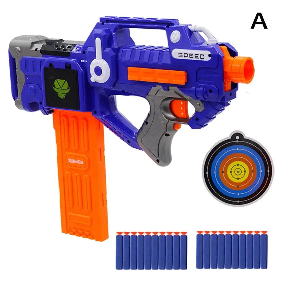 Electric Soft Bullet Nerf Blaster Gun For Kids Safe Fun -  ToylandEU™