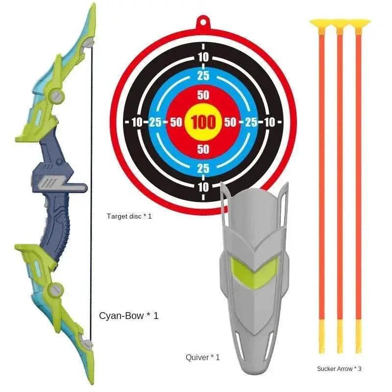  Kids Archery Set Bow and Arrow Light-up Recurve Toy -  ToylandEU™