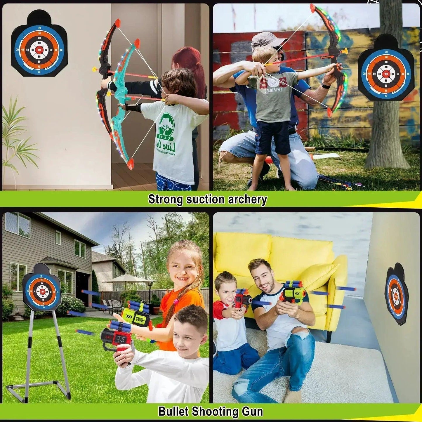  Led Light Up Bow and Arrow Archery Set for Children -  ToylandEU™