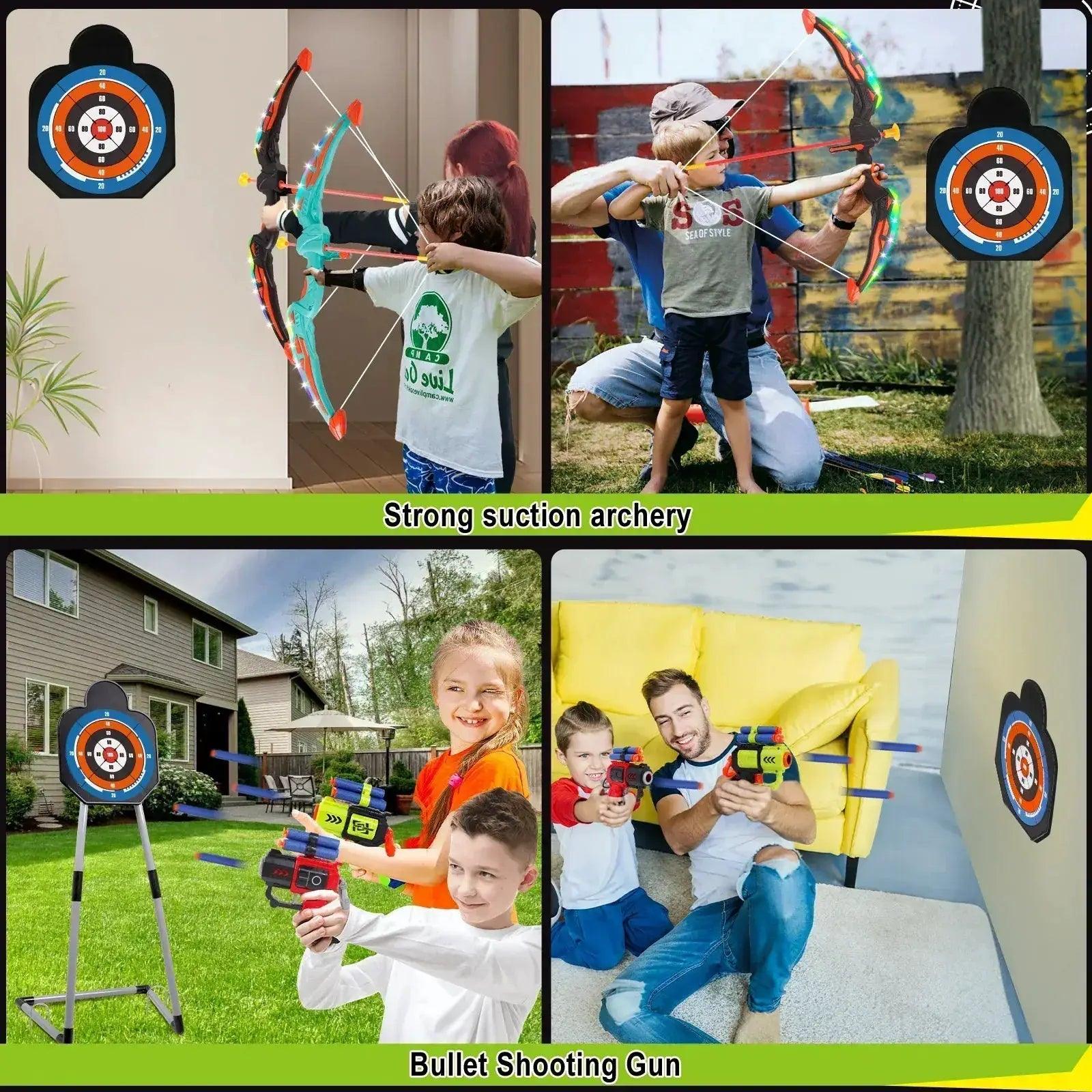  Led Light Up Bow and Arrow Archery Set for Children -  ToylandEU™