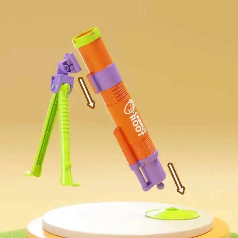  New Mortar Grenade Launcher Toy Automatic Shooting Gun Creative Outdoor Sports Gift for Children with 3 Shells -  ToylandEU™