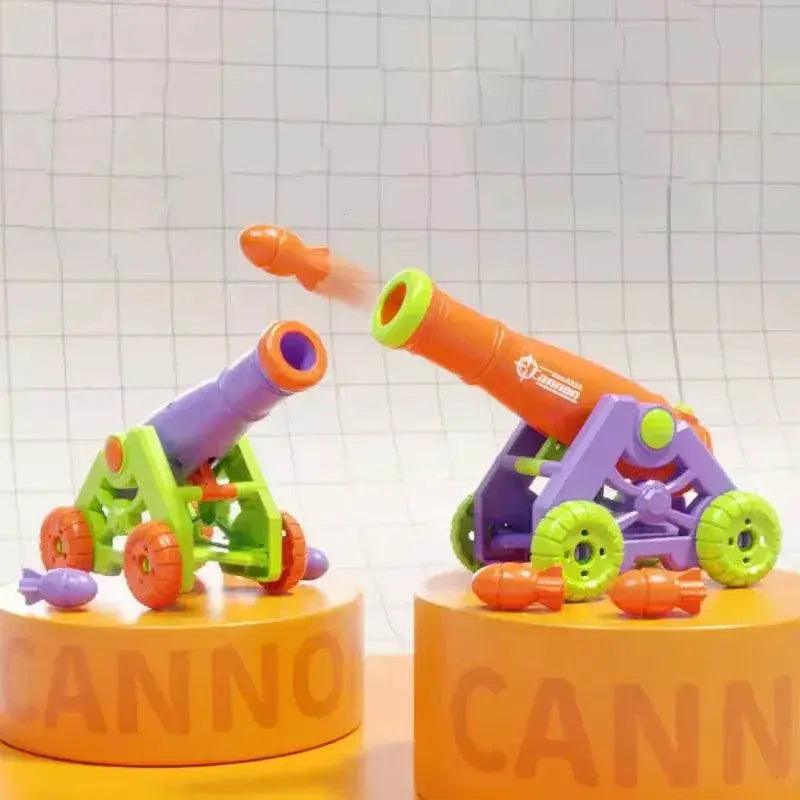  New Mortar Grenade Launcher Toy Automatic Shooting Gun Creative Outdoor Sports Gift for Children with 3 Shells -  ToylandEU™