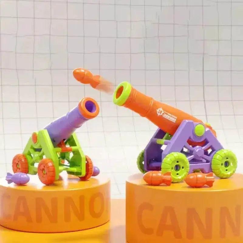  New Mortar Grenade Launcher Toy Automatic Shooting Gun Creative Outdoor Sports Gift for Children with 3 Shells -  ToylandEU™