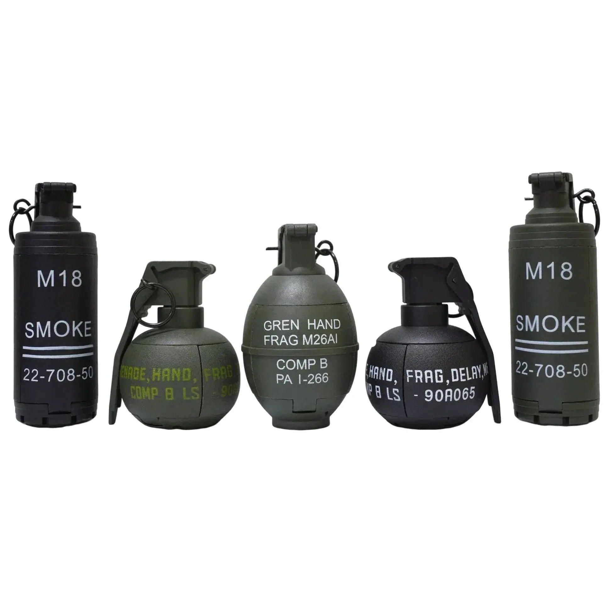  Reusable Airsoft Grenade Set With Smoke Effects And Variety -  ToylandEU™