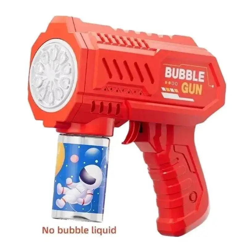  Space Astronauts Fully Automatic Bubble Gun Rocket Bubbles Machine Toy with Bubble Liquid for Kids Gift -  ToylandEU™