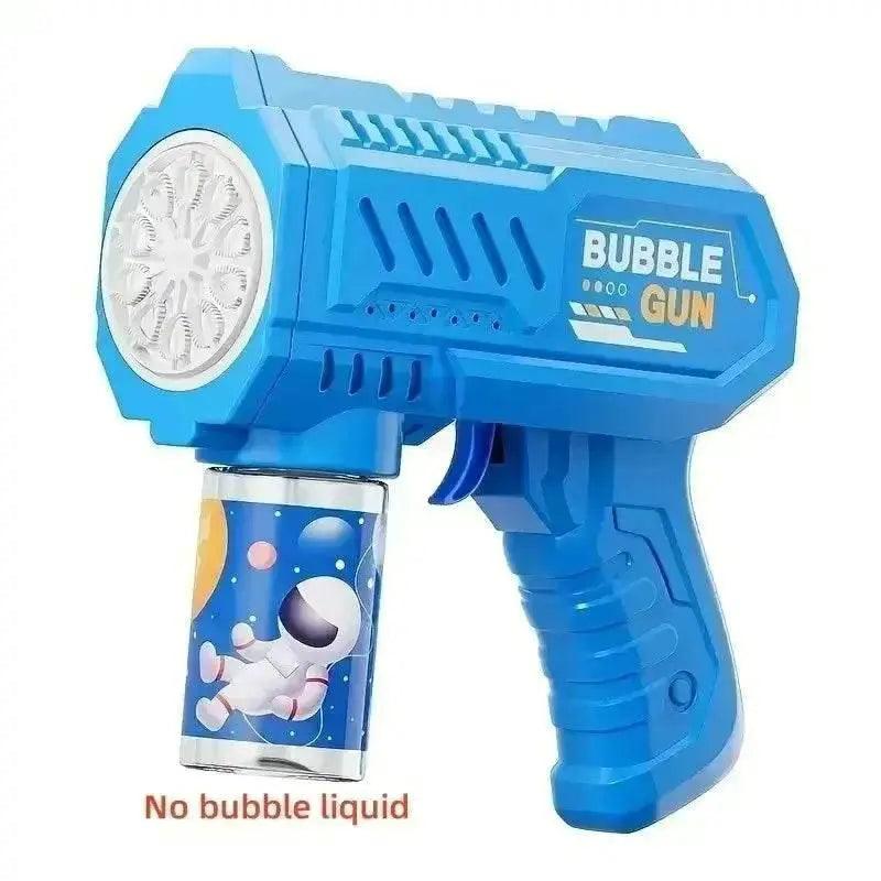  Space Astronauts Fully Automatic Bubble Gun Rocket Bubbles Machine Toy with Bubble Liquid for Kids Gift -  ToylandEU™