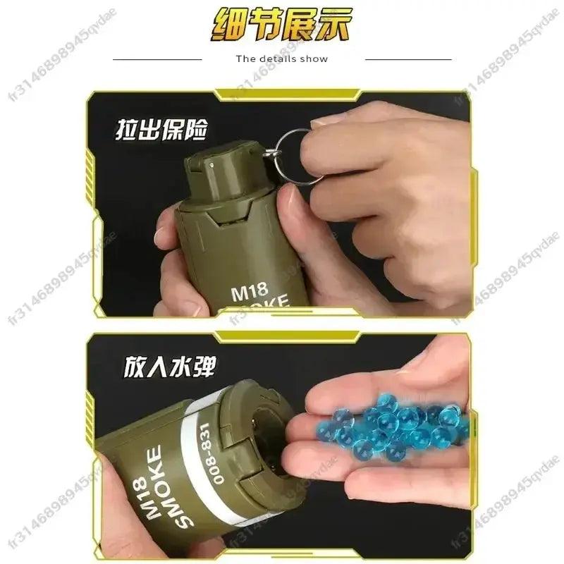  Water Gel Ball Grenade Pump Toy For Safe Airsoft Fun -  ToylandEU™