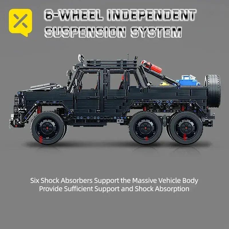  ToylinX 6x6 Off Road Building Blocks Truck Kit Lego Pro -  ToylandEU™
