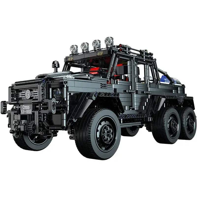 ToylinX 6x6 Off Road Building Blocks Truck Kit Scale - ToylandEU