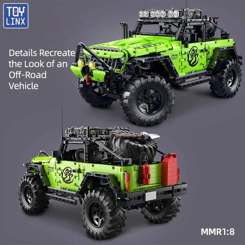 Realistic Off Road Vehicle Building Bricks Set Lego -  ToylandEU™