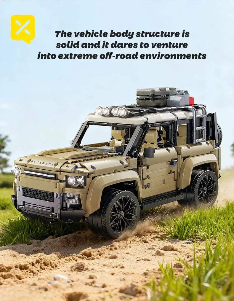  Realistic Off Road Vehicle Building Bricks Set Lego -  ToylandEU™