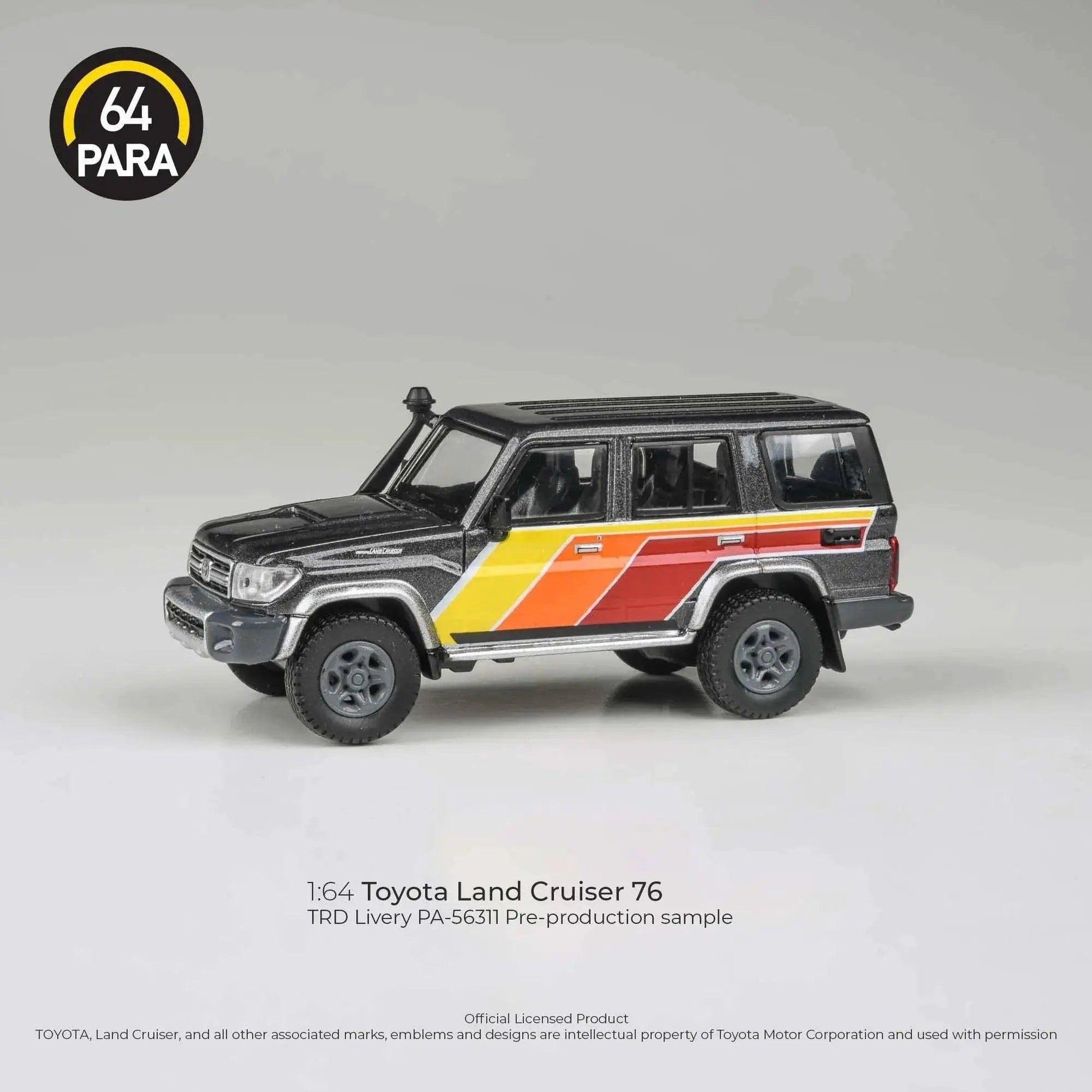  Toyota Land Cruiser Diecast Model 1 64 TRD Livery LHD -  ToylandEU™