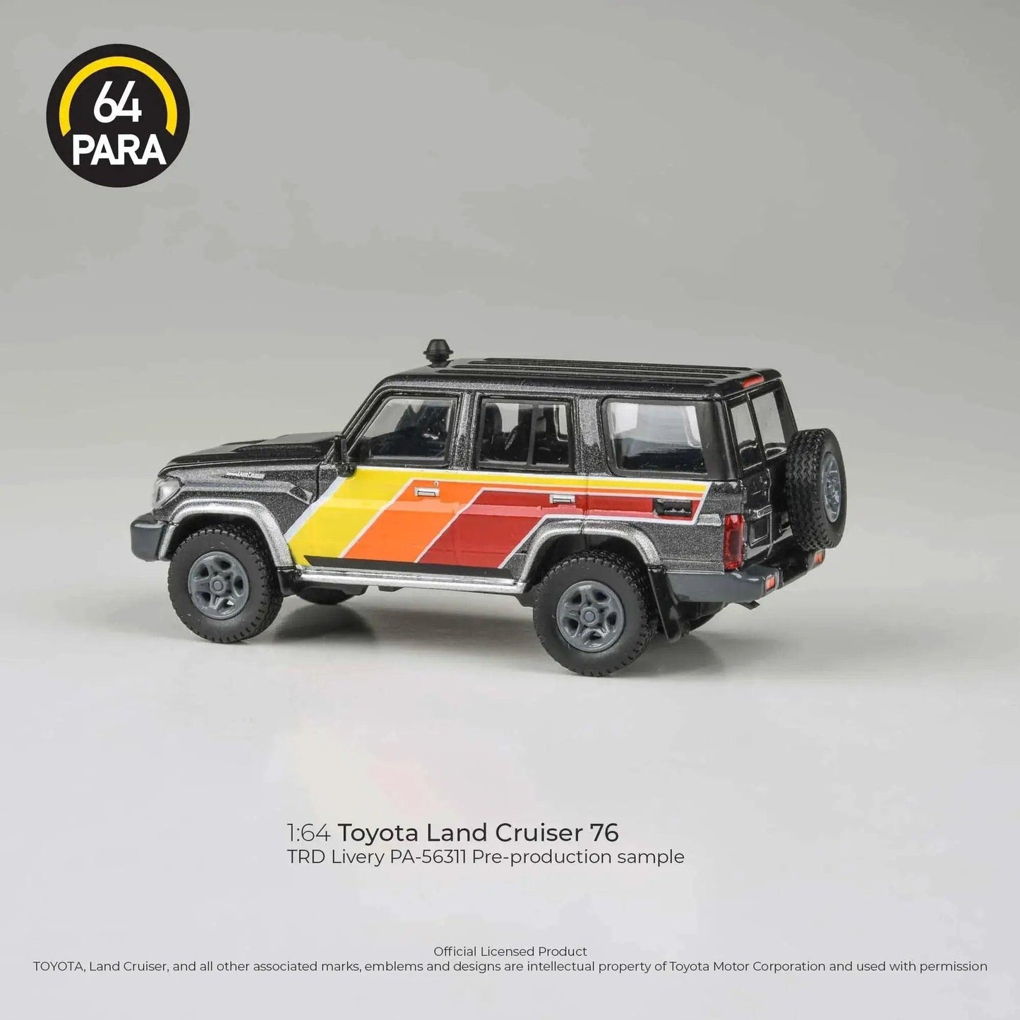  Toyota Land Cruiser Diecast Model 1 64 TRD Livery LHD -  ToylandEU™