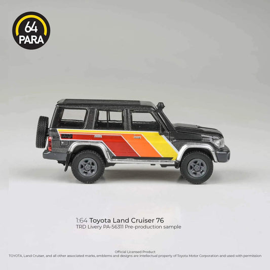 Toyota Land Cruiser Diecast Model Scale OneSixtyFour TRD Livery LHD - ToylandEU
