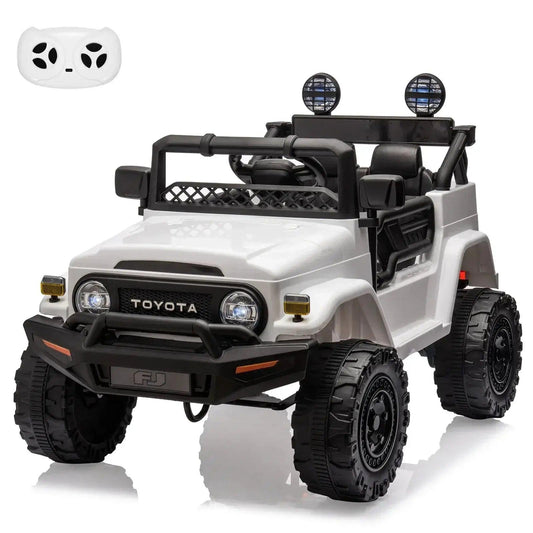  Toyota Licensed Ride On Car With LED Lights -  ToylandEU™
