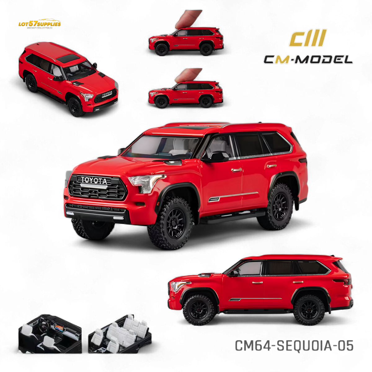 Toyota Sequoia Diecast | 1:64 Scale | Toylandeu™