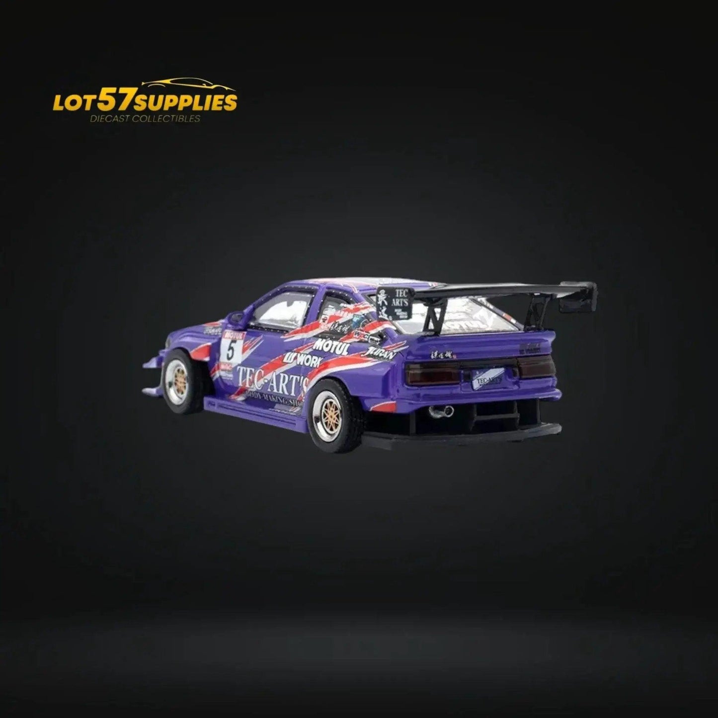  Toyota Sprinter Trueno AE86 Diecast Purple Tecarts -  ToylandEU™