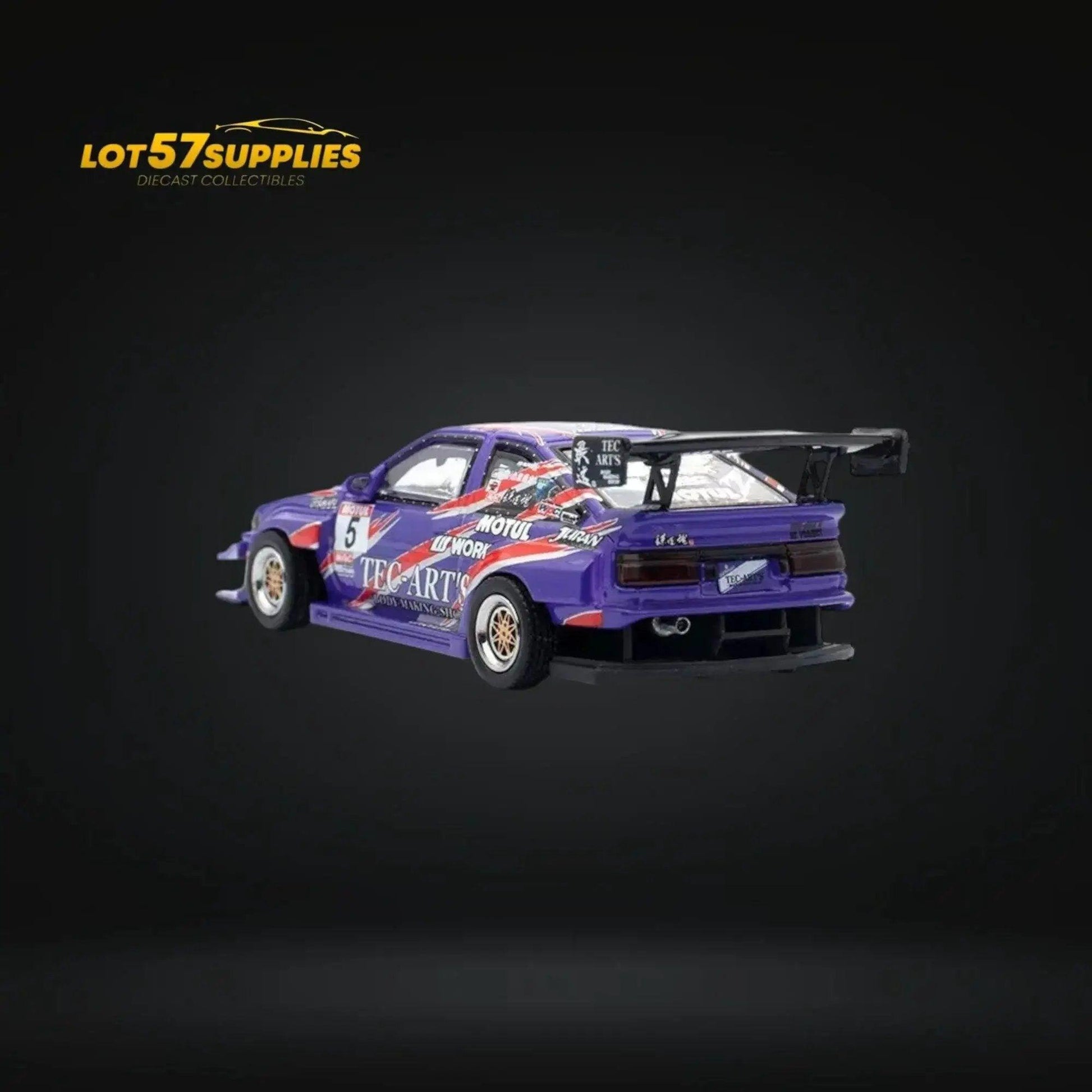  Toyota Sprinter Trueno AE86 Diecast Purple Tecarts -  ToylandEU™