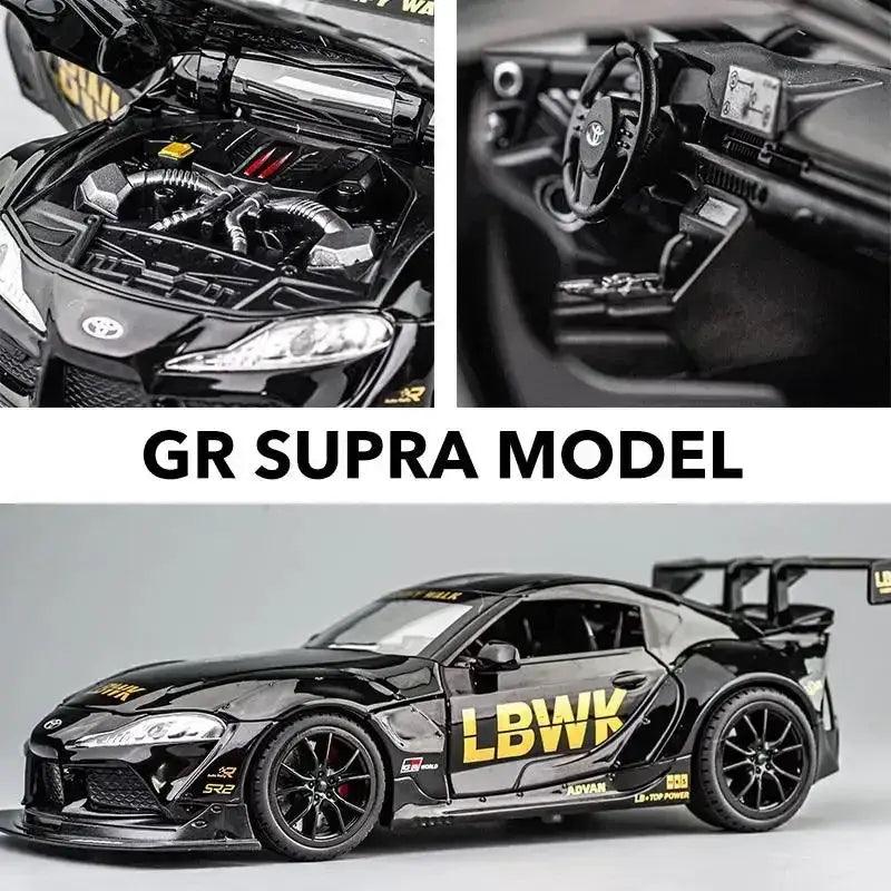 Toyota Supra Diecast 1 22 Scale Alloy Desk Display |   -  ToylandEU™