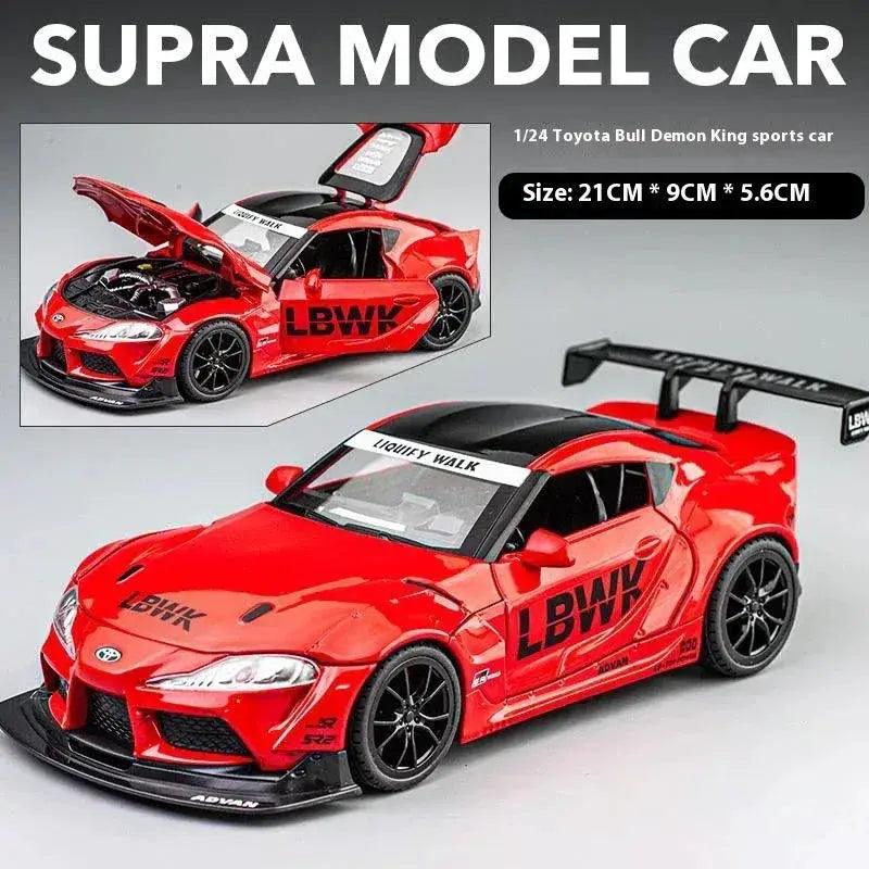  Toyota Supra Diecast 1 22 Scale Alloy Desk Display |   -  ToylandEU™