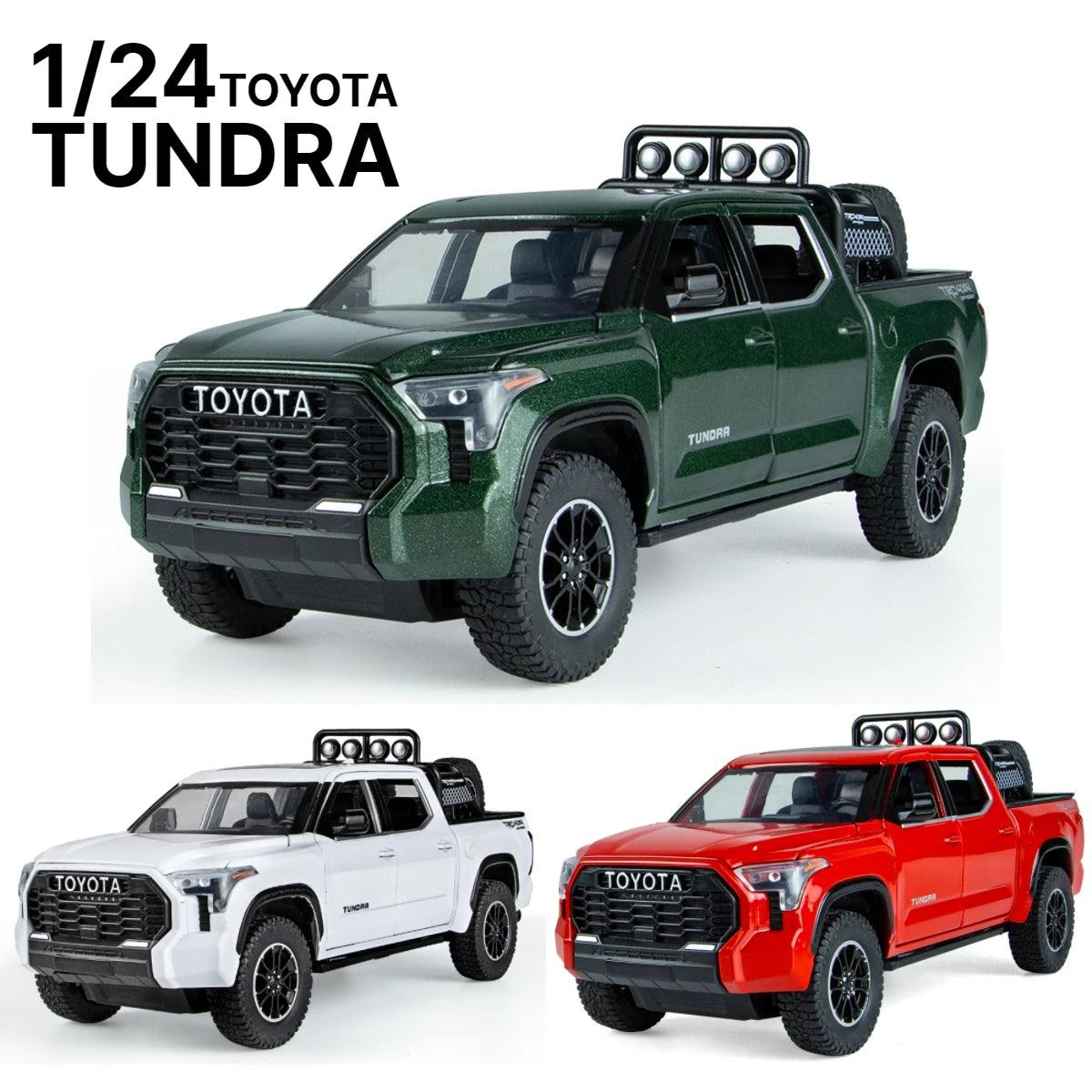 Toyota Tundra Diecast Model | 1:24 Pull Back Sound | Toylandeu™