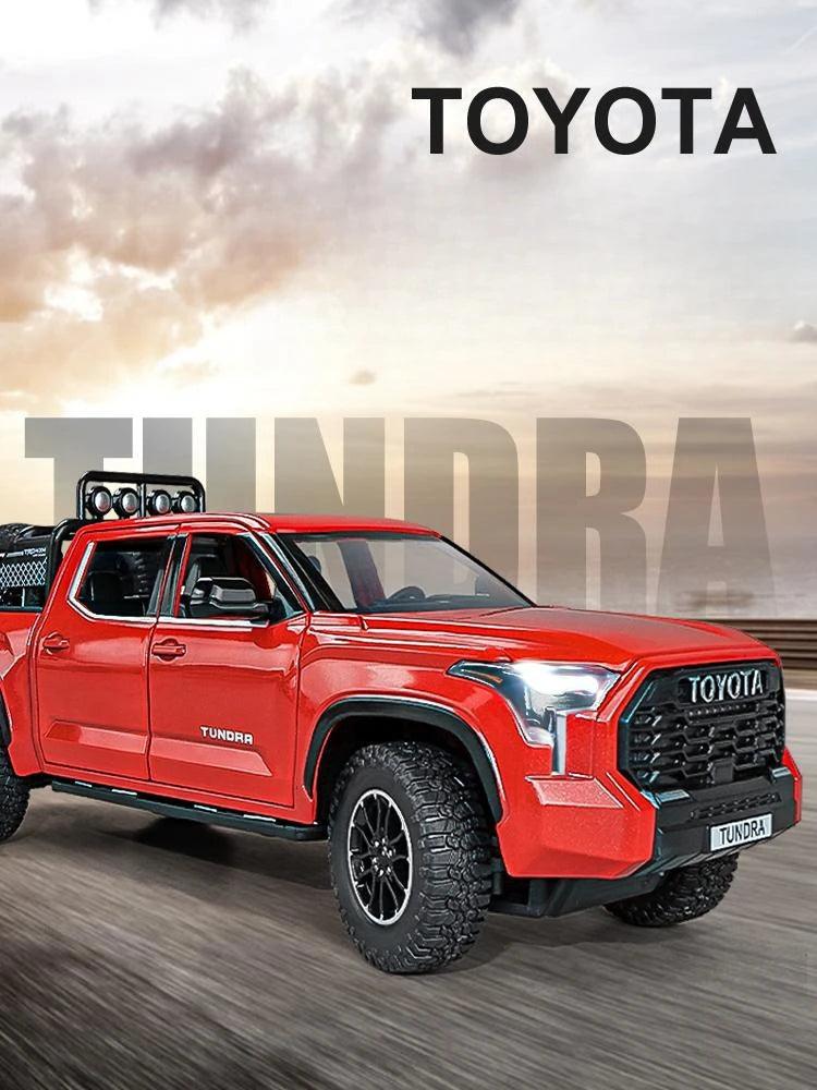 Toyota Tundra Diecast Model | 1:24 Pull Back Sound | Toylandeu™
