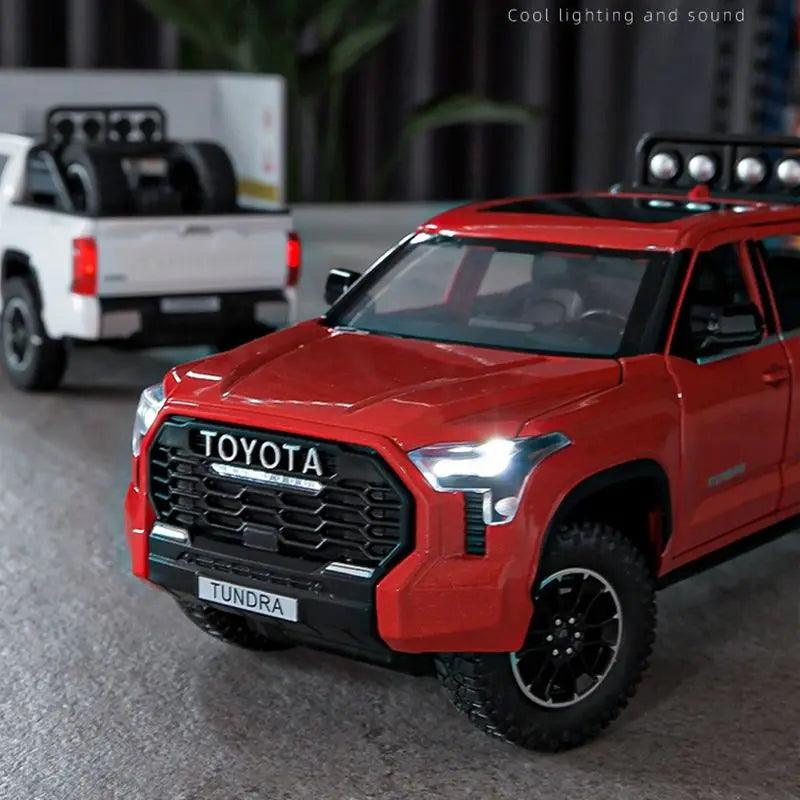 Toyota Tundra Diecast Model | 1:24 Pull Back Sound | Toylandeu™