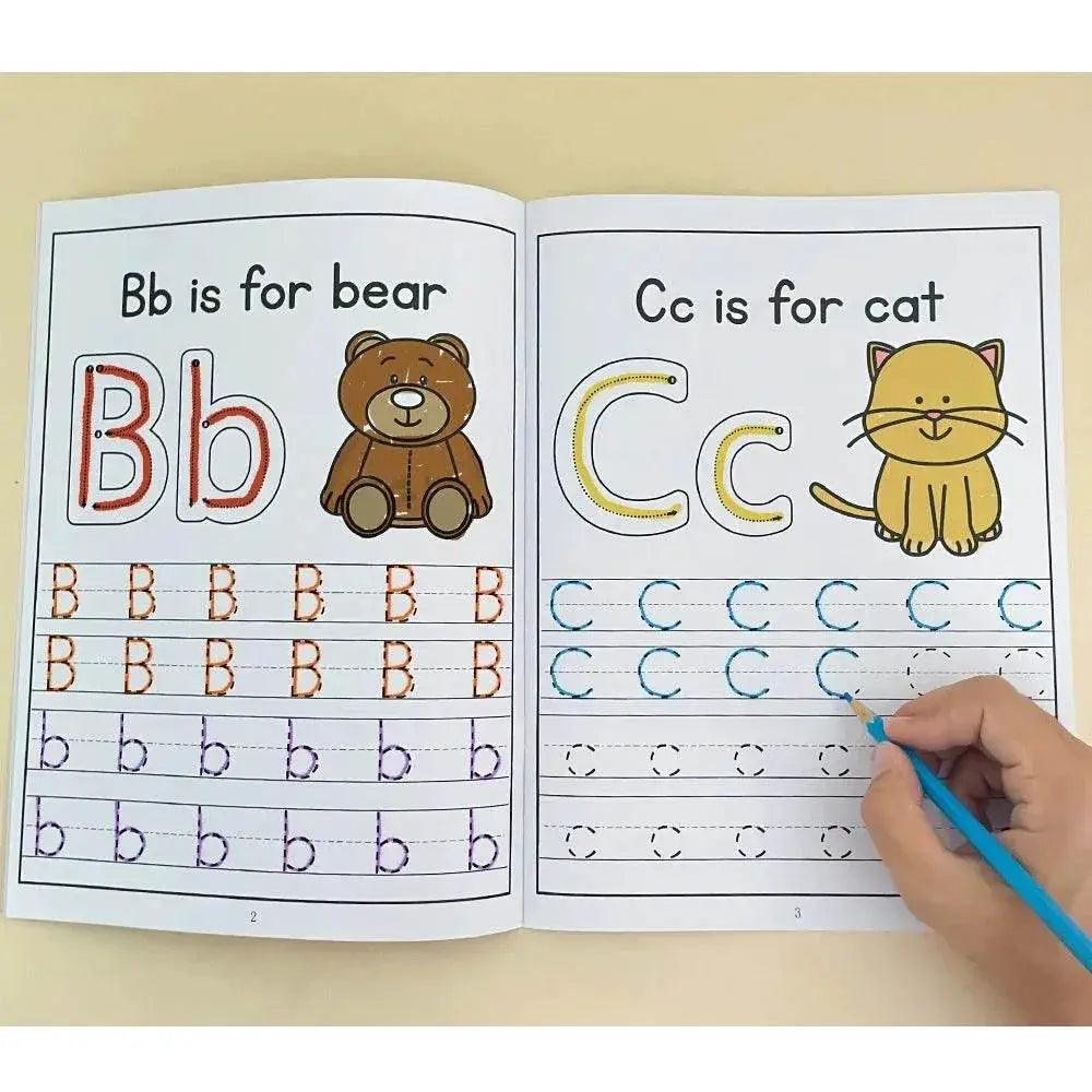  Tracing Letters A-Z Uppercase and Lowercase Workbook -  ToylandEU™