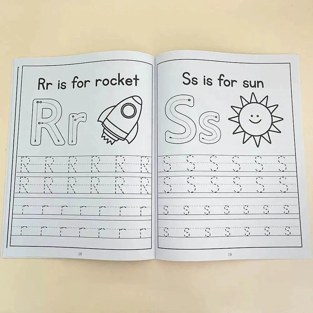  Tracing Letters A-Z Uppercase and Lowercase Workbook -  ToylandEU™