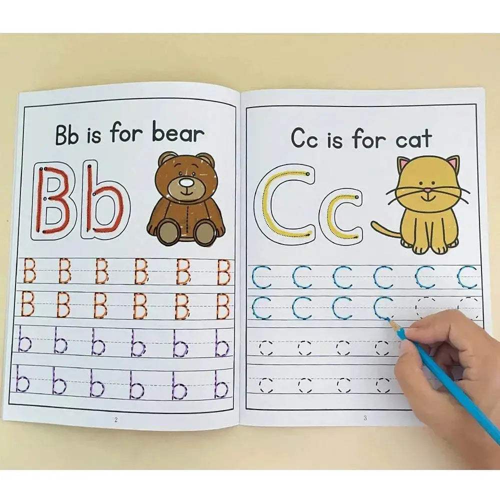  Tracing Letters A-Z Uppercase and Lowercase Workbook -  ToylandEU™