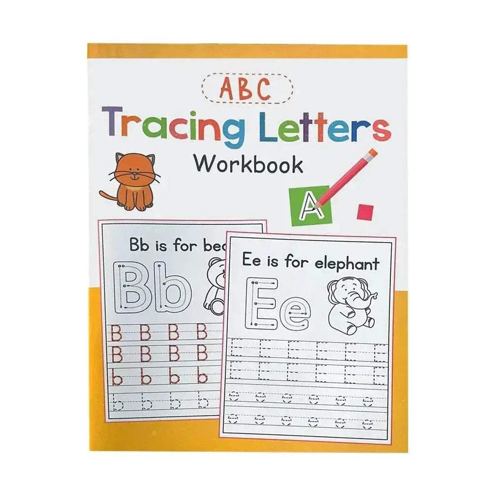  Tracing Letters A-Z Uppercase and Lowercase Workbook -  ToylandEU™