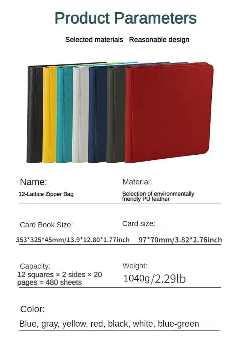  480 Pocket Card Binder with Sleeves for Trading Cards -  ToylandEU™