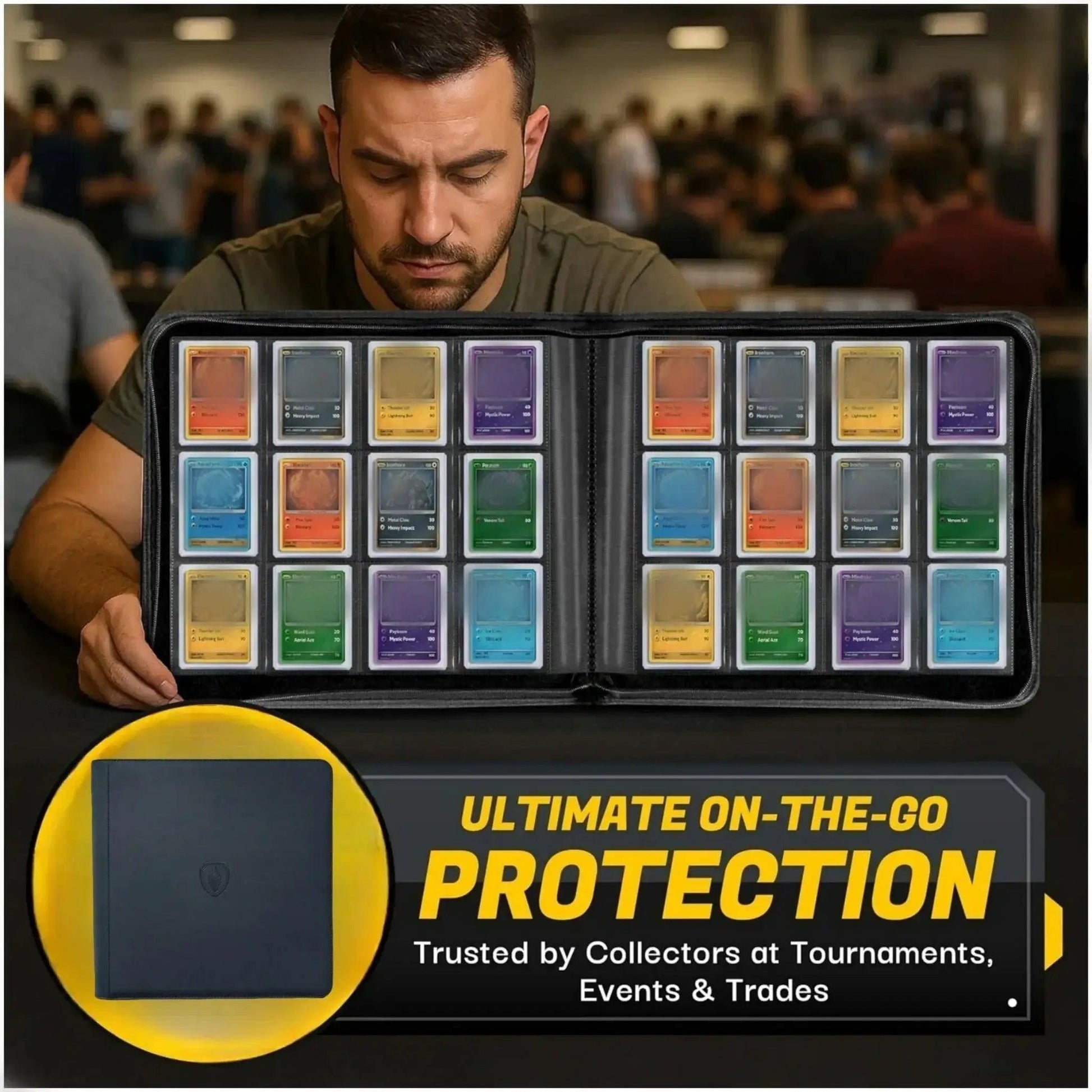  Trading Card Binder Premium With 12 Pocket Pages -  ToylandEU™