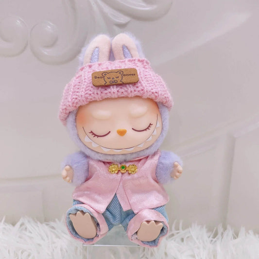 Traditional Chinese Style Summer Dress Set for Labubu 3.0 Countryside Princess Dolls Labubu - ToylandEU