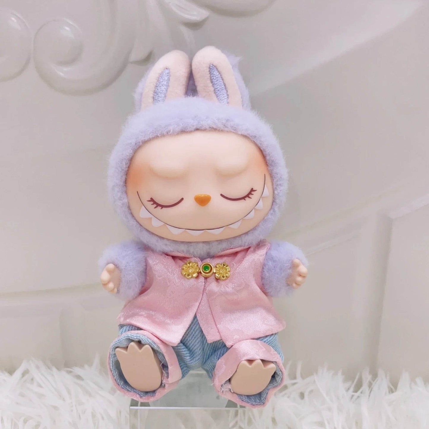 Traditional Chinese Style Summer Dress Set for Labubu 3.0 Countryside Princess Dolls Labubu - ToylandEU