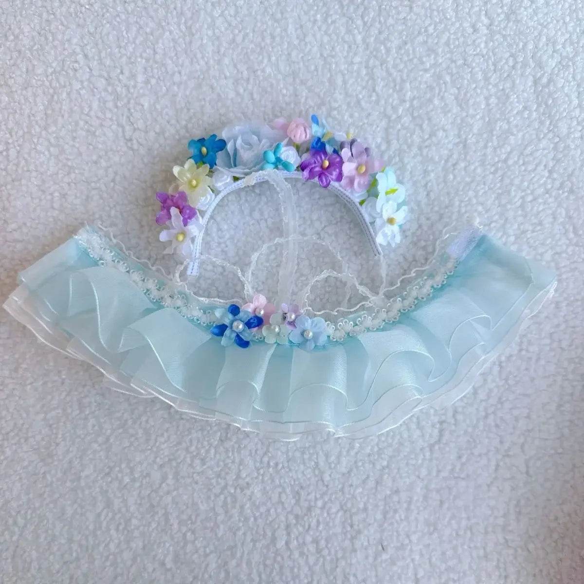 Traditional Chinese Style Summer Dress Set for Labubu 3.0 Countryside Princess Dolls Labubu - ToylandEU