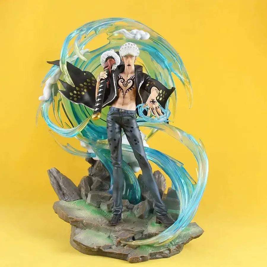 Trafalgar D Water Law LED Anime Figure, One Piece Action Figurines 41 CM - ToylandEU