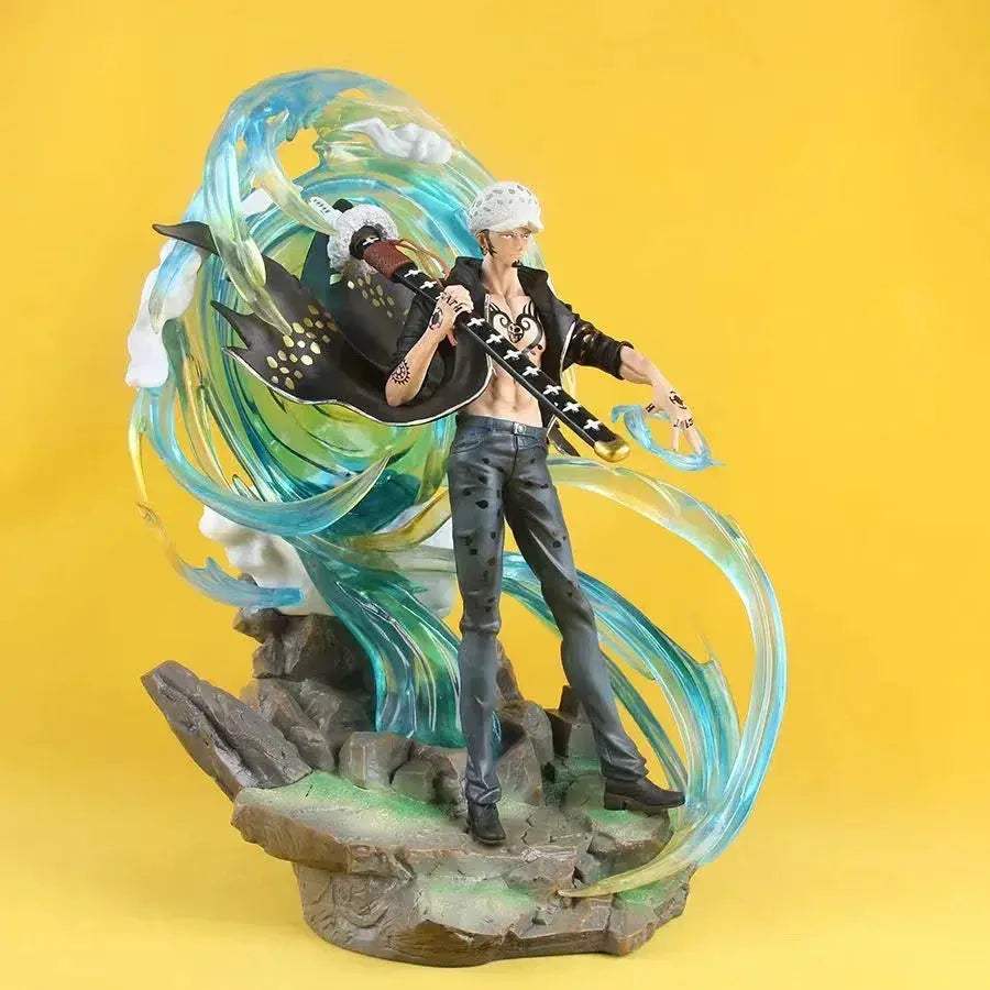 Trafalgar D Water Law LED Anime Figure, One Piece Action Figurines 41 CM - ToylandEU