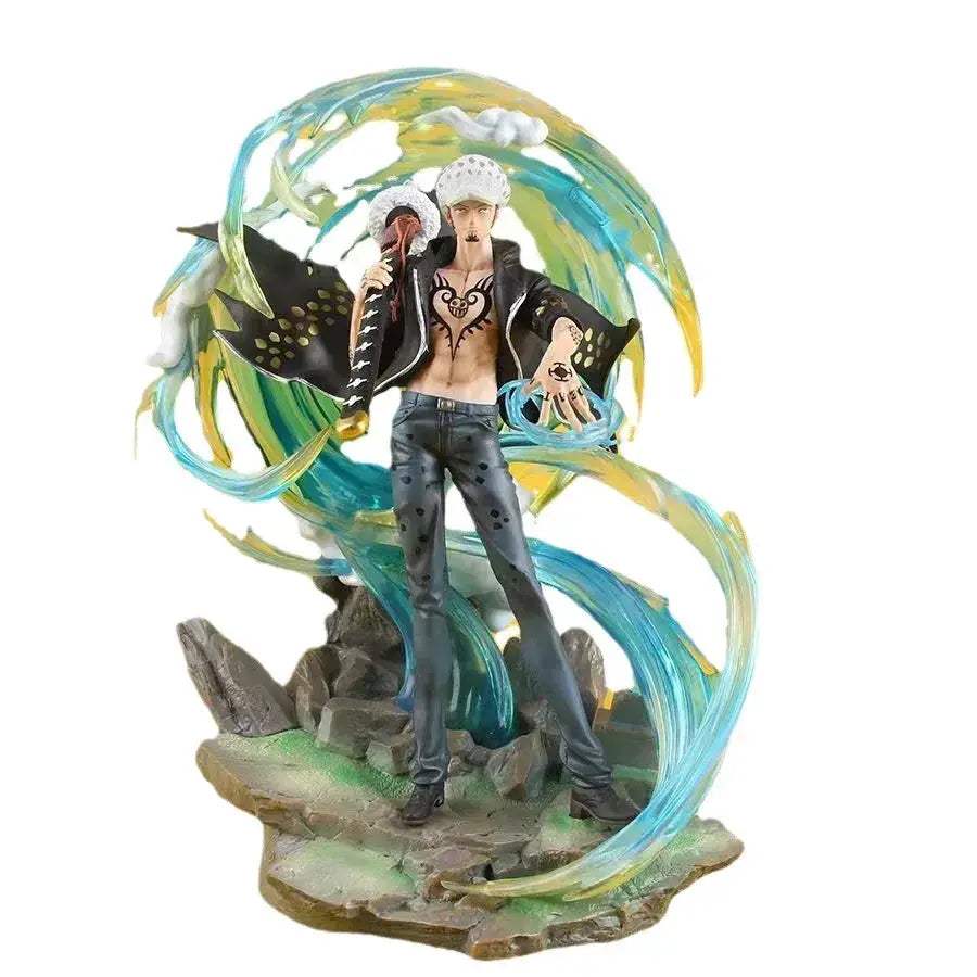Trafalgar D Water Law LED Anime Figure, One Piece Action Figurines 41 CM - ToylandEU