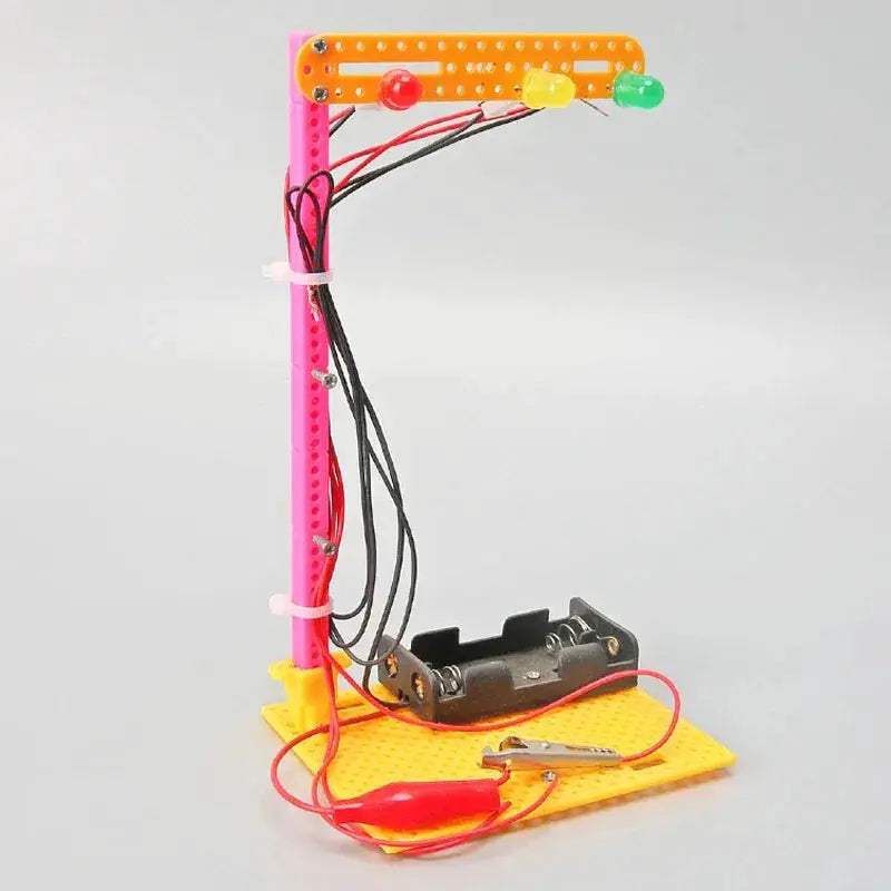 Traffic Light Educational STEM Toy Kit For Kids DIY Bricks - ToylandEU