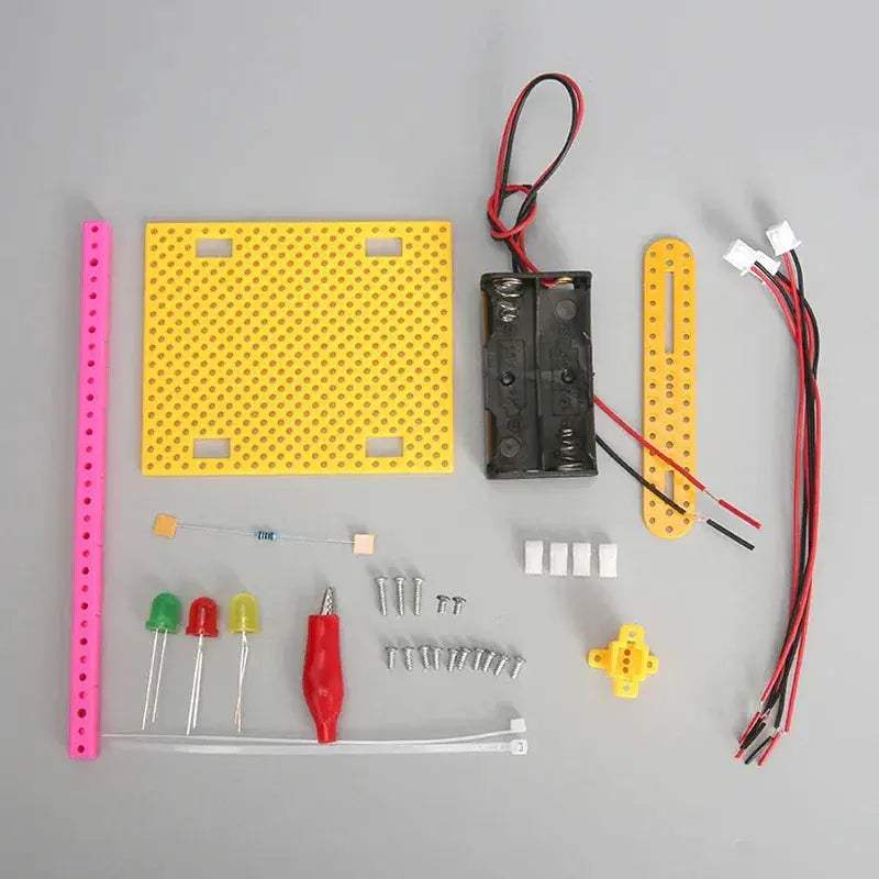 Traffic Light Educational STEM Toy Kit For Kids DIY Bricks - ToylandEU