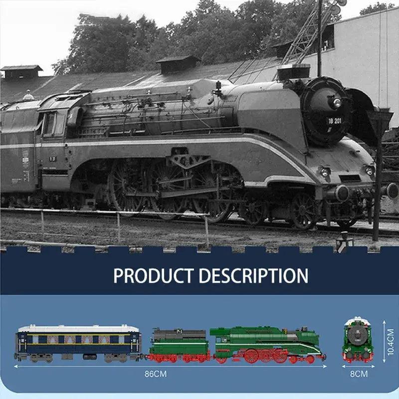  Train Building Blocks Lighting Lego Compatible Set -  ToylandEU™