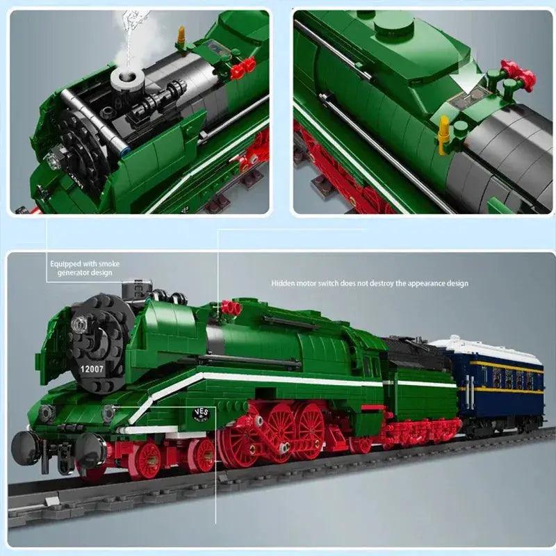  Train Building Blocks Lighting Lego Compatible Set -  ToylandEU™