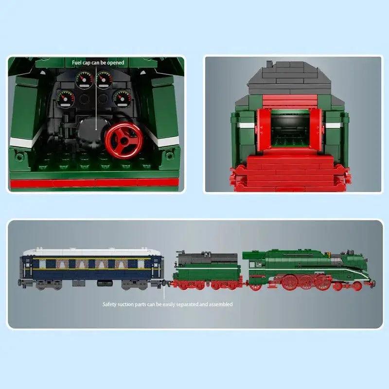  Train Building Blocks Lighting Lego Compatible Set -  ToylandEU™